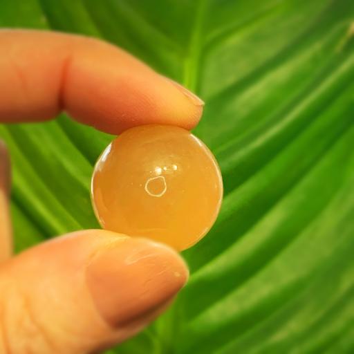 Honey Calcite Mini Sphere.jpg